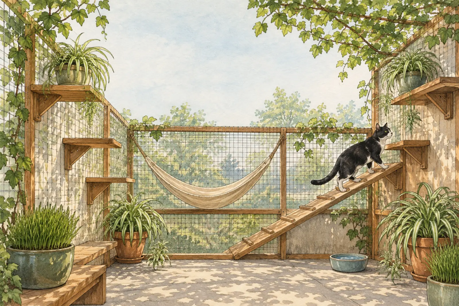 Illustration: catio ideas